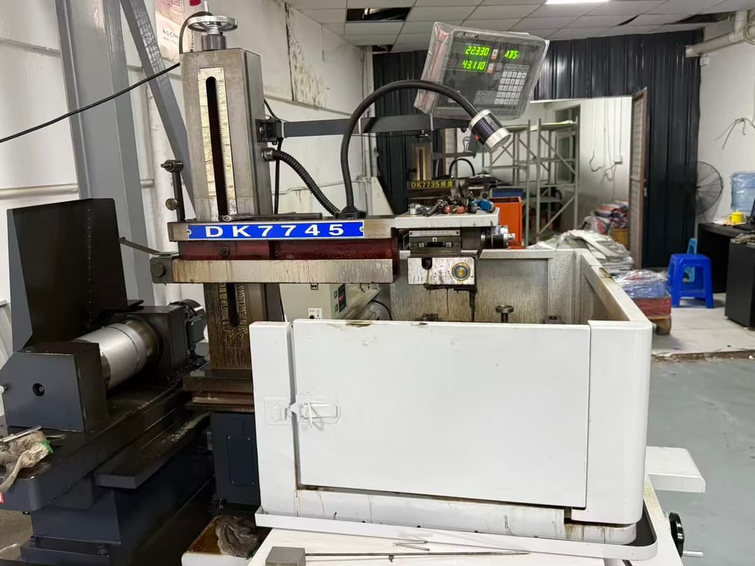 DK7745 wire EDM at Ginwate, precision cutting for semiconductor fixtures