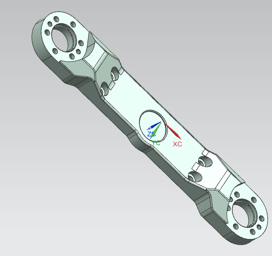 Rotary actuator flange